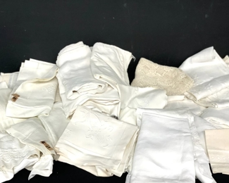 457 Vtg Tablecloths Napkins