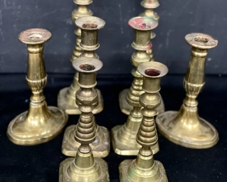 481 Brass Candlestick Holder Bonanza 10