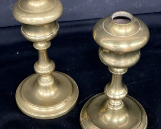 482 Atq Brass Oil Lamps