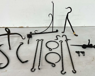 825 Wrought Iron Hooks
