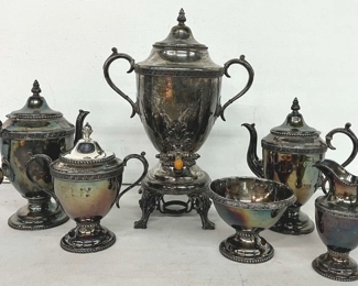 831 Silver Plated Reed Barton Coffee Tea Service