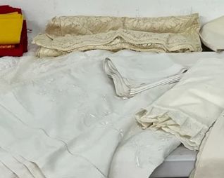 845 Tons Of Tablecloths Napkins