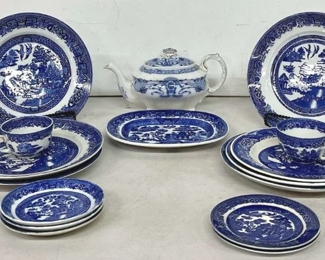 854 2 Types Of Blue Willow