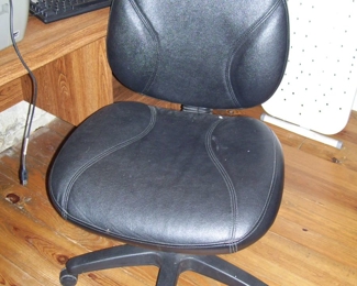 OFFICE CHAIR IN OFFICE OFF LIBRARY/MUSIC ROOM