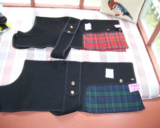 RARE WOOL DOGGY KILTS FROM ENGLAND