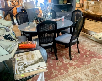 Vintage Dining Set, Rugs