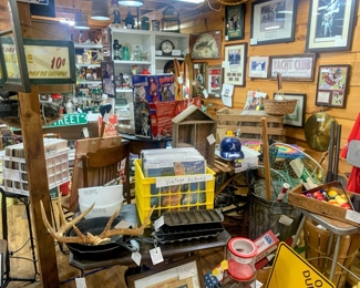 A lot of cool vintage items...albums, pictures, signs, more