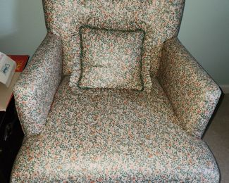 Chintz vintage chair