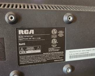 RCA 19" tv