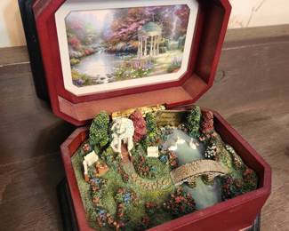 Thomas Kinkade music box