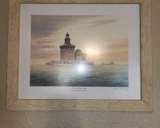Signed Gerald C. Hill print