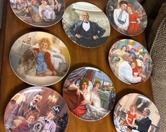Little Orphan Annie collector plates by Knowles 