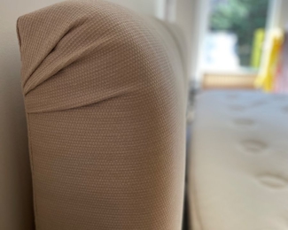Close up of headboard