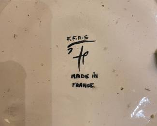 Majolica makers mark