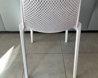 rear of the chair is as interesting. They are in good shape and just need the dirt washed off.