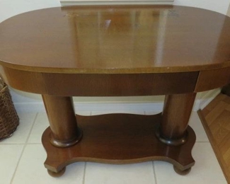Quartersawn Oak Library Table