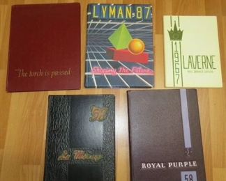 Vintage School Yearbooks