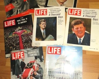 Vintage Life Magazines
