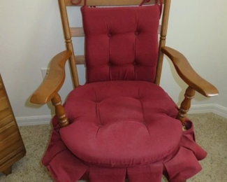 Vintage Wood Armchair