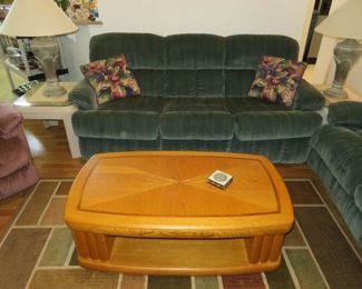 La-Z-Boy Sleeper Sofa & Matching Dual Recliner