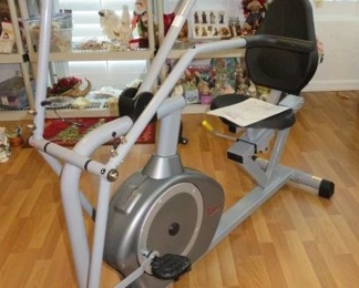 Sunny Cross Training Magnetic Recumbent Bike