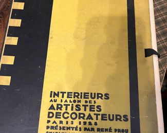 Rare Book...Interieurs au salon des Artistes Decorateurs Paris, 1928 Presentes par Rene Prou Charles Moreau Editeur...Has all 48 plates & Introduction & Table Des Planches...good condition