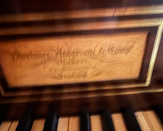 Mortimer Anderson & Comp antique piano