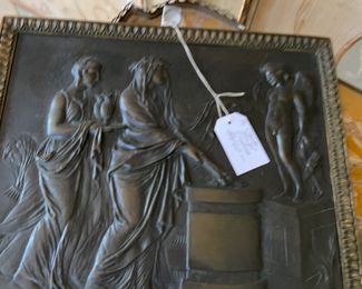 Bronze Plaque by  Claude Michel Clodion