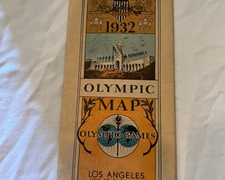 1932 Olympic Map