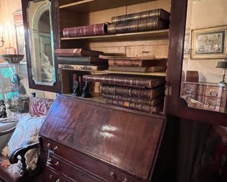 Fabulous 1870's Mahogany Secretary