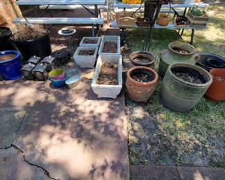planters, gardening supplies