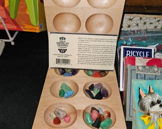 Folding Wooden Mancala Game!
