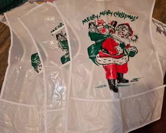 Vintage Christmas Bibs!