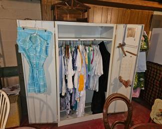 Metal Clothing Closet!