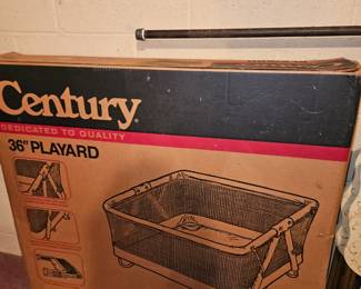 Vintage 36" Century Playard!