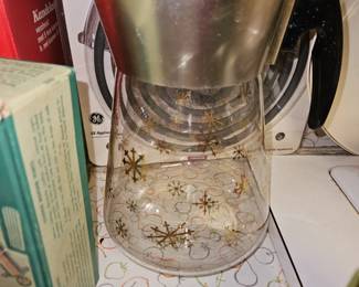 Vtg Pyrex Atomic Coffee Decanter!