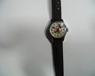 Vintage Mickey Mouse wrist watch.