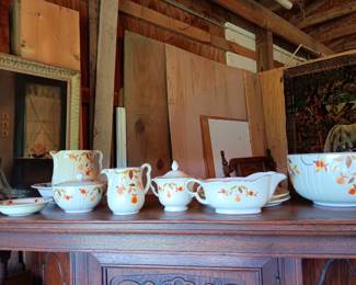 Autumn Leaf serving pieces