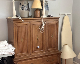 Peck & Hills Armoire Pecan Dresser
