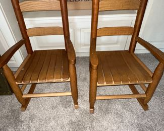 Pair of Children’s Rocking Chairs