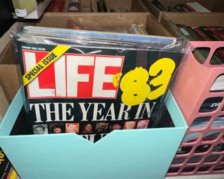 Several Life Magazines