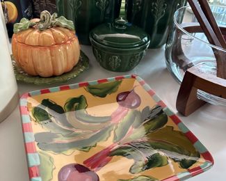 Many Decorative Kitchen Items