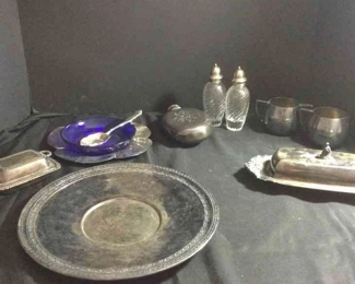 A Lot Of Silver Plated Items