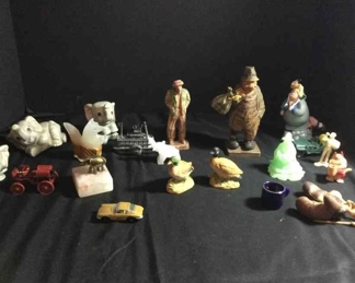 Assortment Of Collectible ItemsKnickknacks  Toys