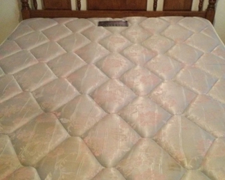 Full Size Bed With Sealy Ortho Rest Mattress
