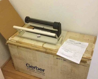 Gerber Plotter 
