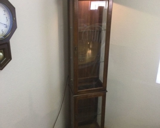 Glass Lighted Cabinet 