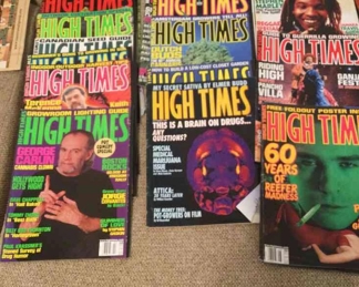 Lot Of High Times Magazines