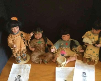 Lovely Native American Dolls