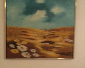 Original MidCentury Oil Painting